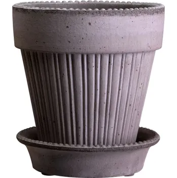 Květináč Simona RAW Grey Ø 12 cm / V 12 cm