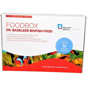 Krmivo pro rybičky Aquarium Münster DR. BASSLEER BIOFISH FOODBOX M 4 × 60 g