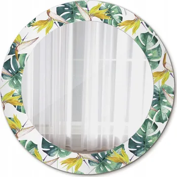 Zrcadlo Zrcadlo do Koupelny v Rámu Listy tropické 60cm