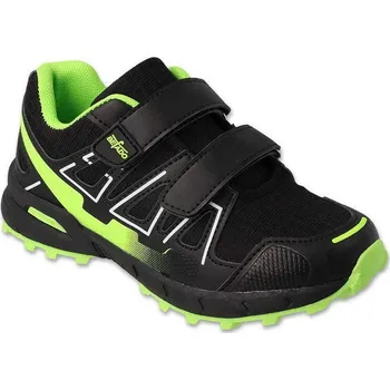 Chlapecké polobotky BEFADO TREK WATERPROOF 518Y004 dětské nepromokavé trekové boty černo / zelené Velikost: 27