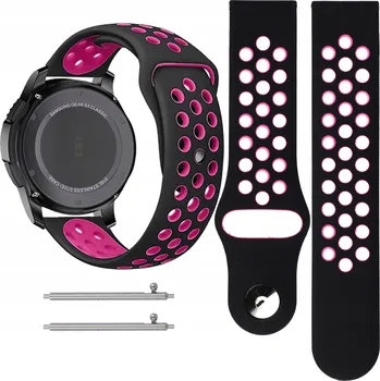 Řemínek na hodinky Řemínek Aristex pro Samsung 20mm černý