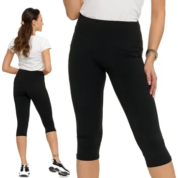 Dámské legíny Moraj dámské legíny Legíny do posilovny fitness klasické 3/4 velikost XXL