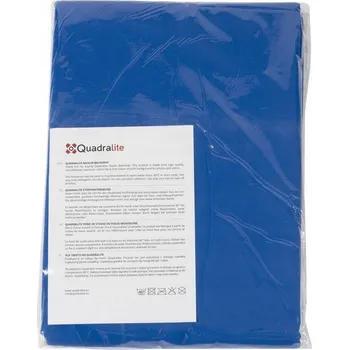 Fotopozadí Fotografické pozadí Quadralite QL4586 2,85x6 m modré