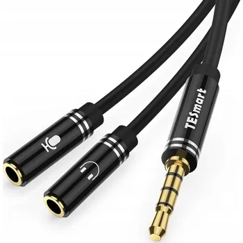 IP kamera Rozbočovač / Adaptér miniJack samec na 2x miniJack samice