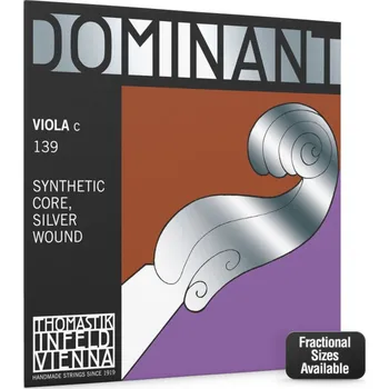 Struna pro kytaru a smyčcový nástroj Thomastik-Infeld Struny pro Violu DominantC Silver 3/4 139 3/4 126020