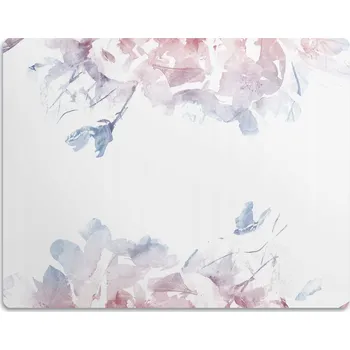 Miska pro psa Pro psa kočku podložka pod misky , Pastelové květiny, 90x60