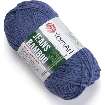 Příze Yarn Art Jeans Bamboo 124 šedomodrá