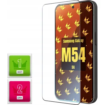 Tvrzené Sklo pro Samsung Galaxy M54 5G (9H tvrdost, 2.5D ploché, ochranná fólie)