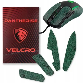 Příslušenství pro čtečku elektronické knihy Pantherise VELCRO Premium Soft Grip Tapes IGUANA GREEN pro myš VENOM II