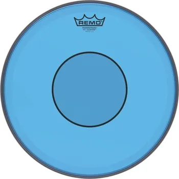 Blána Remo Blána pro bicí Colortone Powerstroke 77 clear13" P7-0313-CT-BU Modrá 12281