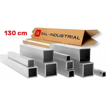 Obraz Hliníkový profil 25x25x2mm 130cm Čtvercová hliníková Trubka – Řezáno Na míru