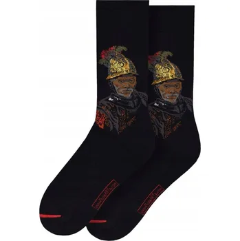 Pánské ponožky MUSEARTA ČERNÉ VYSOKÉ PONOŽKY BAVLNA 36-40 3H8G2_C5*