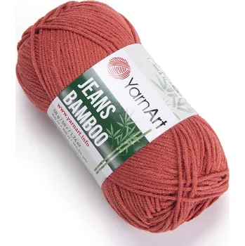 Příze Yarn Art Jeans Bamboo 142 terakota