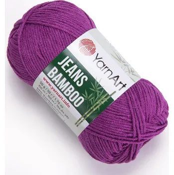 Příze Yarn Art Jeans Bamboo 117 vřesová