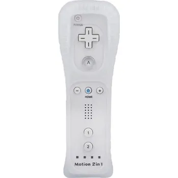Herní ovladač Wii Remote ovladač Motion Plus 2v1 Barva: bílá