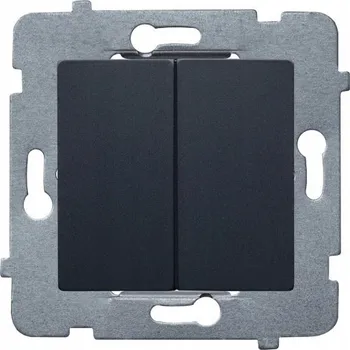 vypínač Schodišťový vypínač pod omítku Polmark černý ŁP-10LA/M.CZ