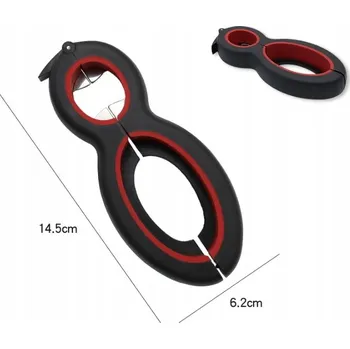 Otvírák Multifunkční otvírák na zavařovací sklenice, lahve, 14,5