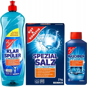 Gut&Gunstig Leštidlo 1L, Sůl 2kg, Čistič DE