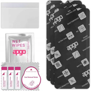 Pouzdro na mobilní telefon Hybridní Sklo apgo pro TCL 20 SE, 3 ks