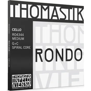 Struna pro kytaru a smyčcový nástroj Thomastik-Infeld Struny pro Cello Rondo**Polo sada G+C medium 4344 92167