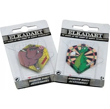 Příslušenství pro šipky Šipky letky dart - 3ks ELKADART