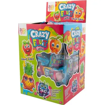 Bonbon Crazy Fruit Jelly - plněné želé 60 ks
