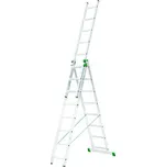 ALVE Žebřík trojdílný univerzální 7608 AL 513cm/HOBBY/3x8 příček 7608
