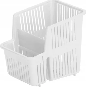 Úložný box Košík odkapávač na příbory bílý organizér