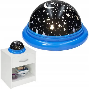 Dětské svítidlo Projektor noční lampička Decortrend modrá