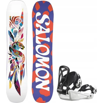 Snowboard Snowboardový set Salomon Grace + vázání Salomon Goodtime XS 120