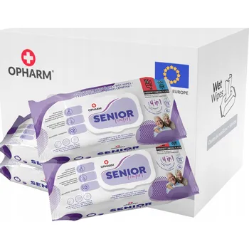 Hygienický ubrousek Vlhčené ubrousky Senior Comfort 4x72 ks