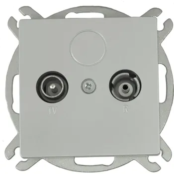 Elektrická zásuvka Anténní zásuvka nástěnná Timex-Elektro béžová