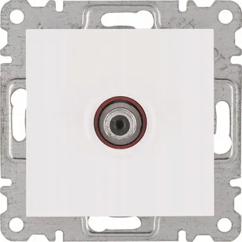 Elektrická zásuvka Anténní zásuvka nástěnná Hager bílá