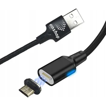 Datový kabel Kabel Onshop USB - microUSB typ B, 2 m, černý