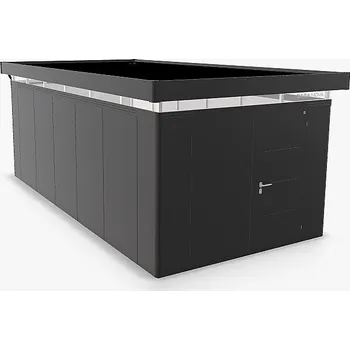 Zahradní domek Biohort Zahradní domek BIOHORT Casanova 330 × 630 cm (tmavě šedá metalíza) Orientace dveří vlevo