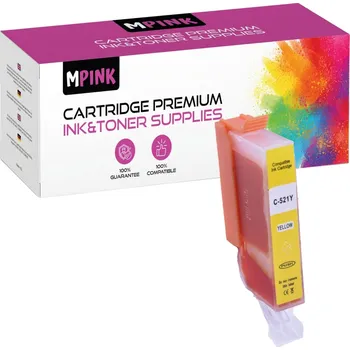 Žlutá inkoustová kazeta Mpink pro Canon