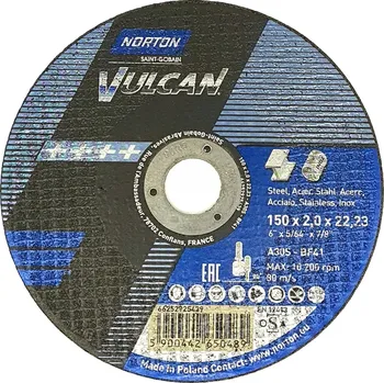 Řezný kotouč Řezací kotouč NORTON Vulcan 150x2,0