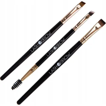 Kosmetický štětec Sada štětců 3 ks na obočí Lash Brow