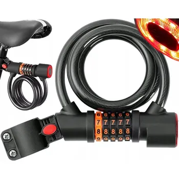 Zámek na kolo Zabezpečení kola lankem Unitec Zámek na kolo