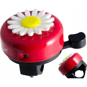 Zvonek na kolo DĚTSKÝ OCELOVÝ ZVONEK NA KOLO KVĚTINA 55 MM