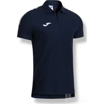 Pánské tričko Polokošile JOMA OLIMPIADA, barva tmavě modrá, velikost 4XL