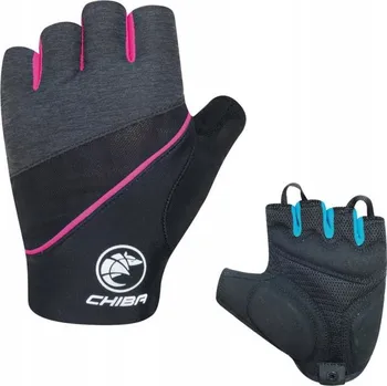 Cyklistické rukavice Cyklistické rukavice Chiba XS růžové