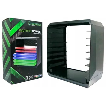 Herní konzole Stojan / držák na 8 her univerzální pro Xbox PlayStation Nintendo Switch