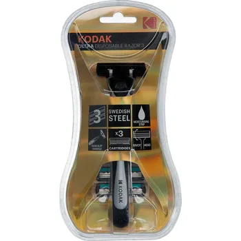 Holicí strojek Kodak Ultra Aloe se 3 Holicí Strojek + 2 náplně
