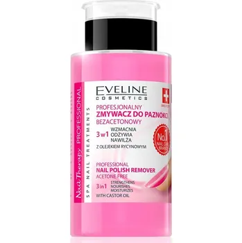 Odlakovač nehtů Odstraňovač laku na nehty bez acetonu Eveline Cosmetics 190 ml