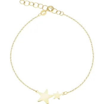 Náramek Zlatý náramek - hvězdy - AP540-6676