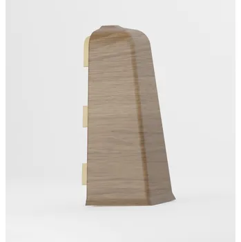 Podlahová lišta Vnější roh Salag PVC 20 x 75, délka 2 cm, dub