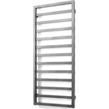 Radiátor Koupelnový radiátor teplovodní Enix 461 W 530 x 1230 mm šedý