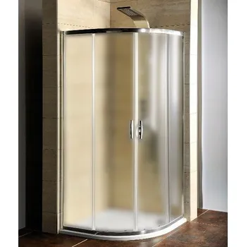 AKCE půlkruhová sprchový kout 900x900x1900mm, sklo BRICK