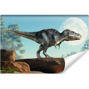 Fototapeta Dětská fototapeta dinosaurus skály Příroda 405x270